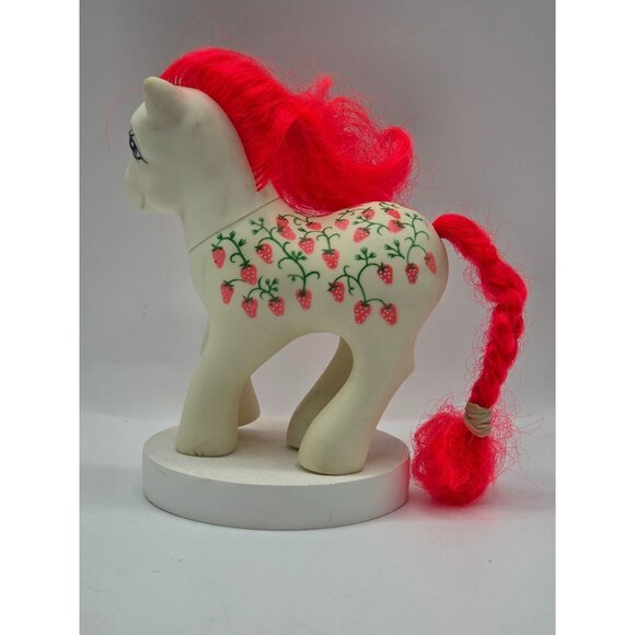 Vintage My Little Pony G1 Sugarberry Twice As Fancy Strawberry 1987 - Picture 7 of 7